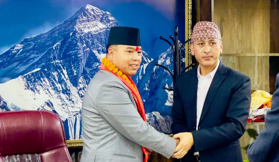 माननीय मन्त्री कृष्ण कुमार तामाङज्यूको स्वागत तथा पदबहाली (मिति २०८२/०४/२० गते)